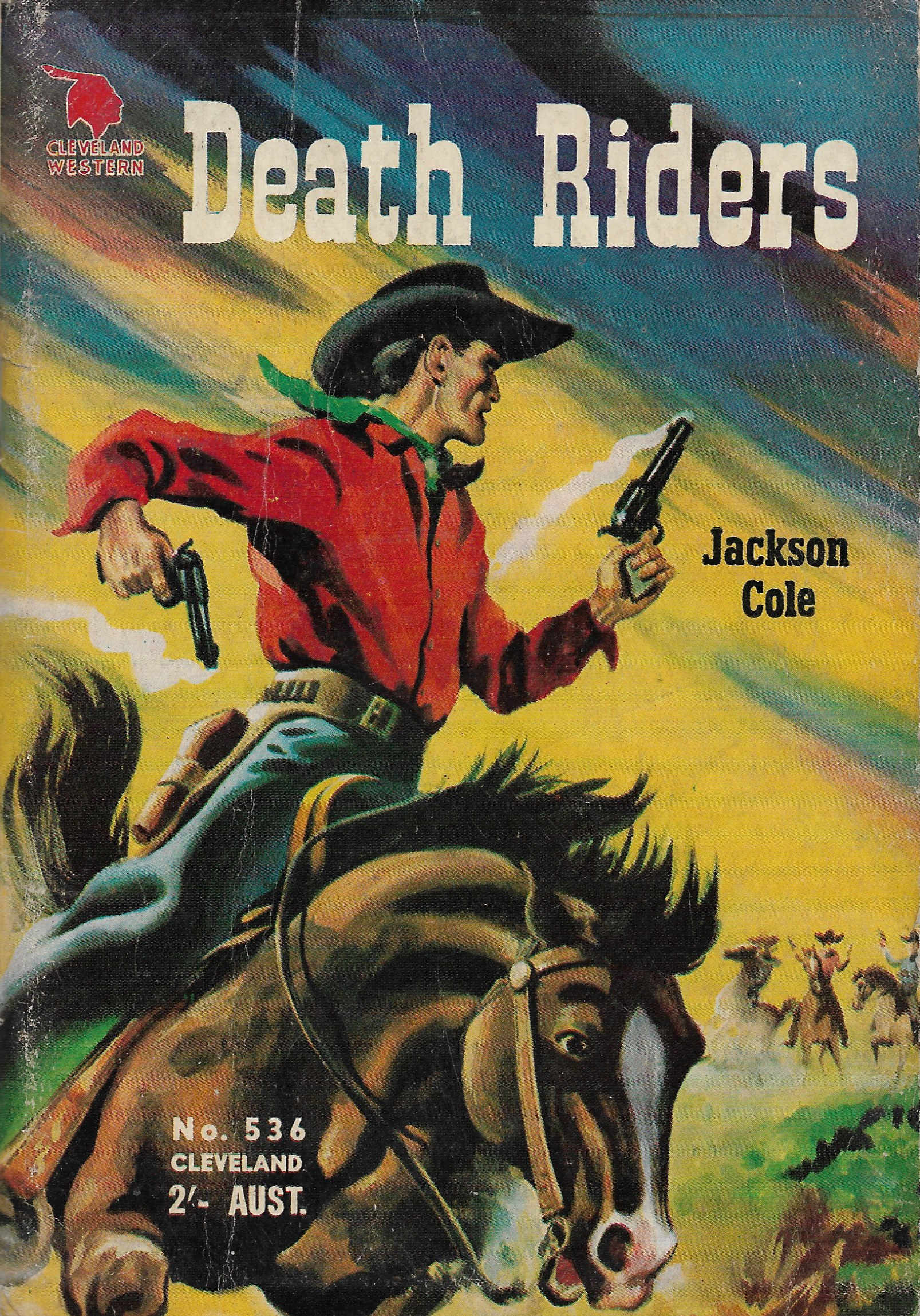 Cleveland [numbered series] (Cleveland, 1954 series) #536 — Death Riders ([July 1955?])