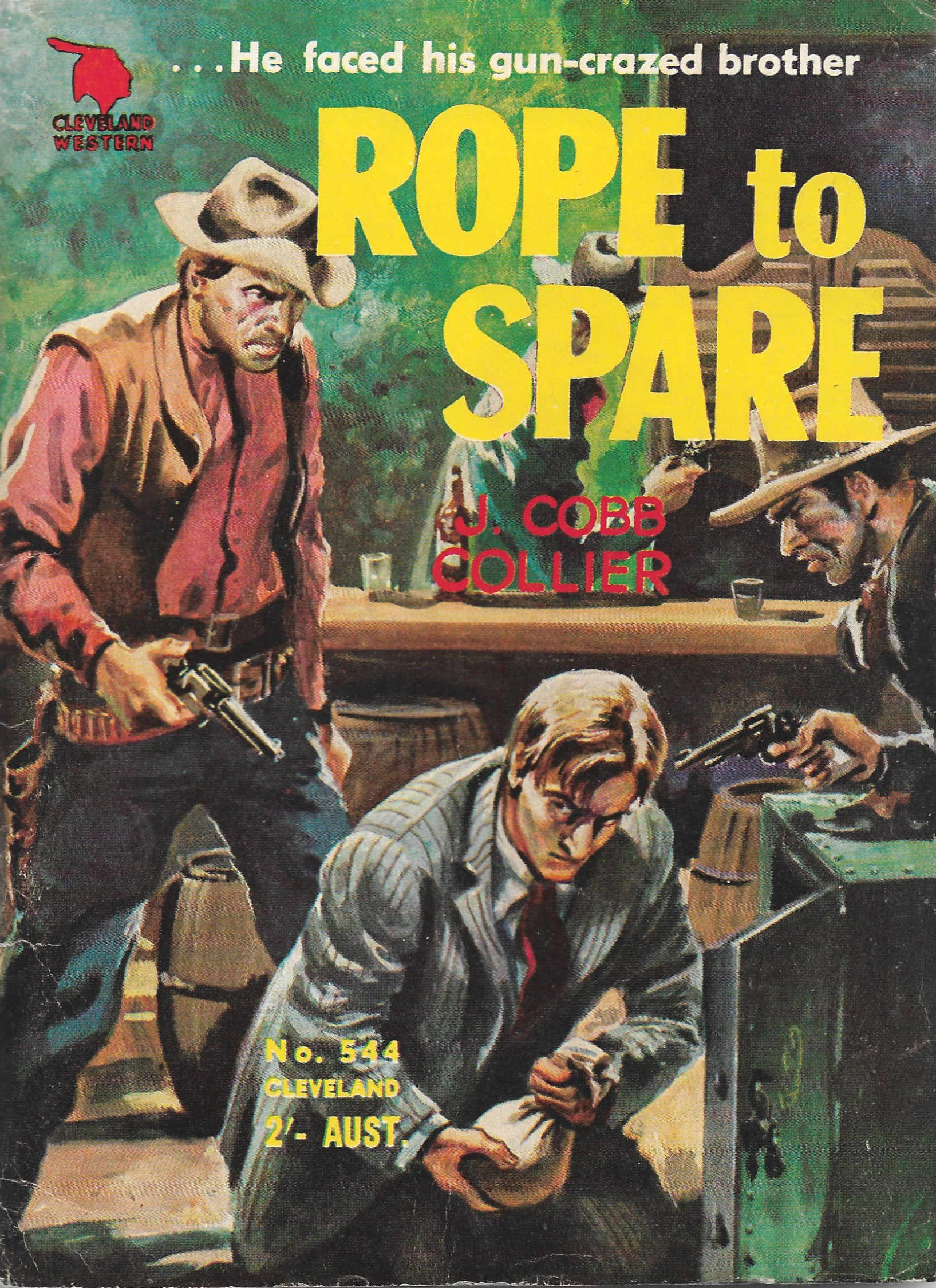 Cleveland [numbered series] (Cleveland, 1954 series) #544 — Rope to Spare ([November 1955?])