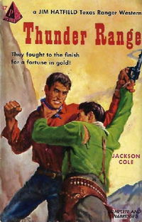 Pyramid Books (Almat, 1949? series) #47 — Thunder Range (July 1952)
