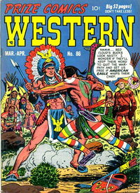 Prize Comics Western (Prize, 1948 series) v10#1 (86) March-April 1951