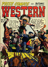 Prize Comics Western (Prize, 1948 series) v9#5 (84) November-December 1950