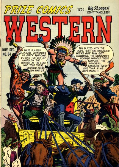Prize Comics Western (Prize, 1948 series) v9#5 (84) (November-December 1950)