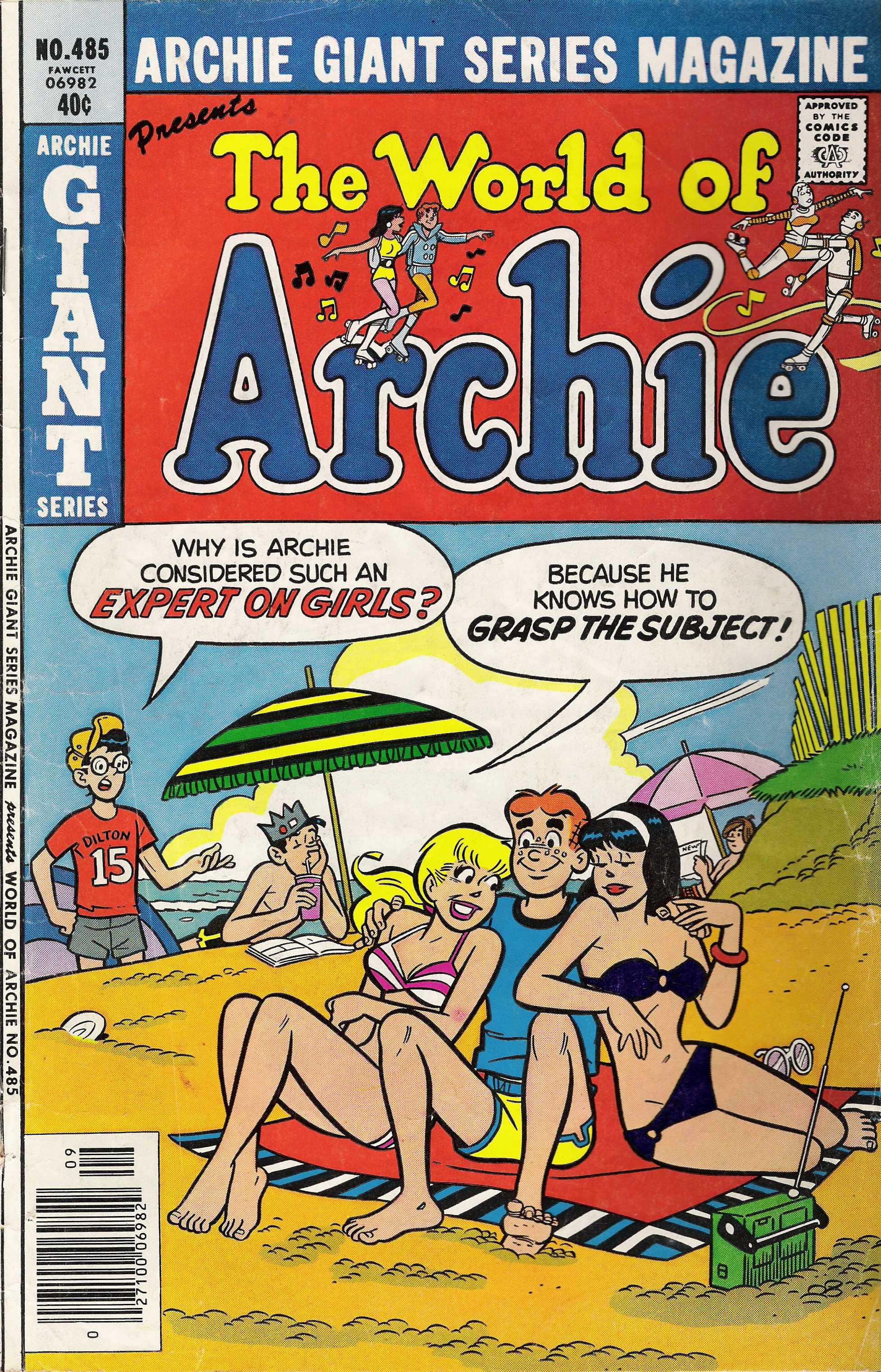 Archie Giant Series Magazine (Archie, 1954 series) #485 (September 1979)