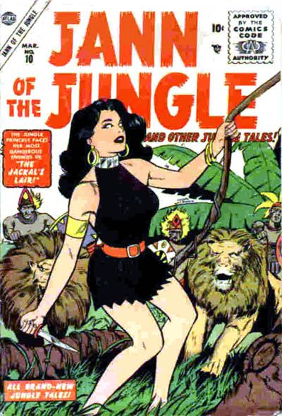 Jann of the Jungle (Marvel, 1955 series)  #10 (March 1956)