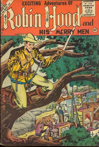 Robin Hood and His Merry Men (Charlton, 1956 series) #29 (July 1956)