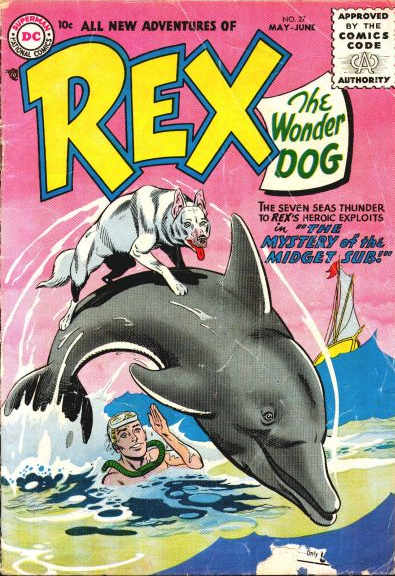 The Adventures of Rex the Wonder Dog (DC, 1952 series) #27 (May-June 1956)