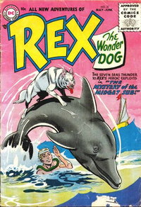 The Adventures of Rex the Wonder Dog (DC, 1952 series)  #27 (May-June 1956)