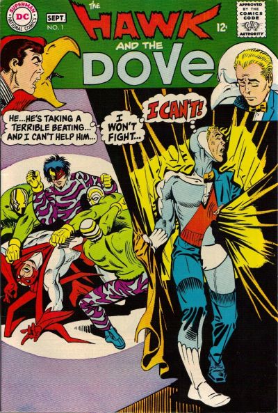 The Hawk and the Dove (DC, 1968 series) #1 (August-September 1968)