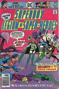 Superboy (DC, 1949 series)  #219 (September 1976) — The Plunder Ploy of the Fatal Five