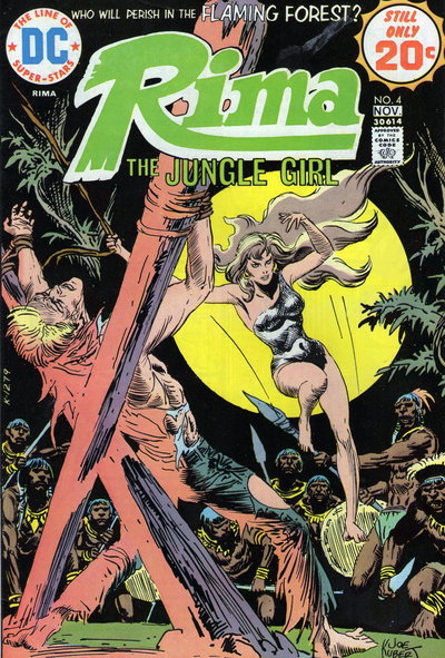 Rima, the Jungle Girl  #4 (October-November 1974)