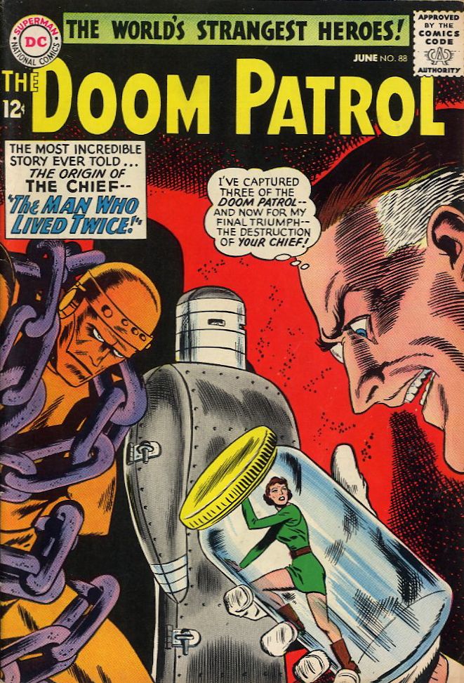 The Doom Patrol (DC, 1964 series) #88 (June 1964)
