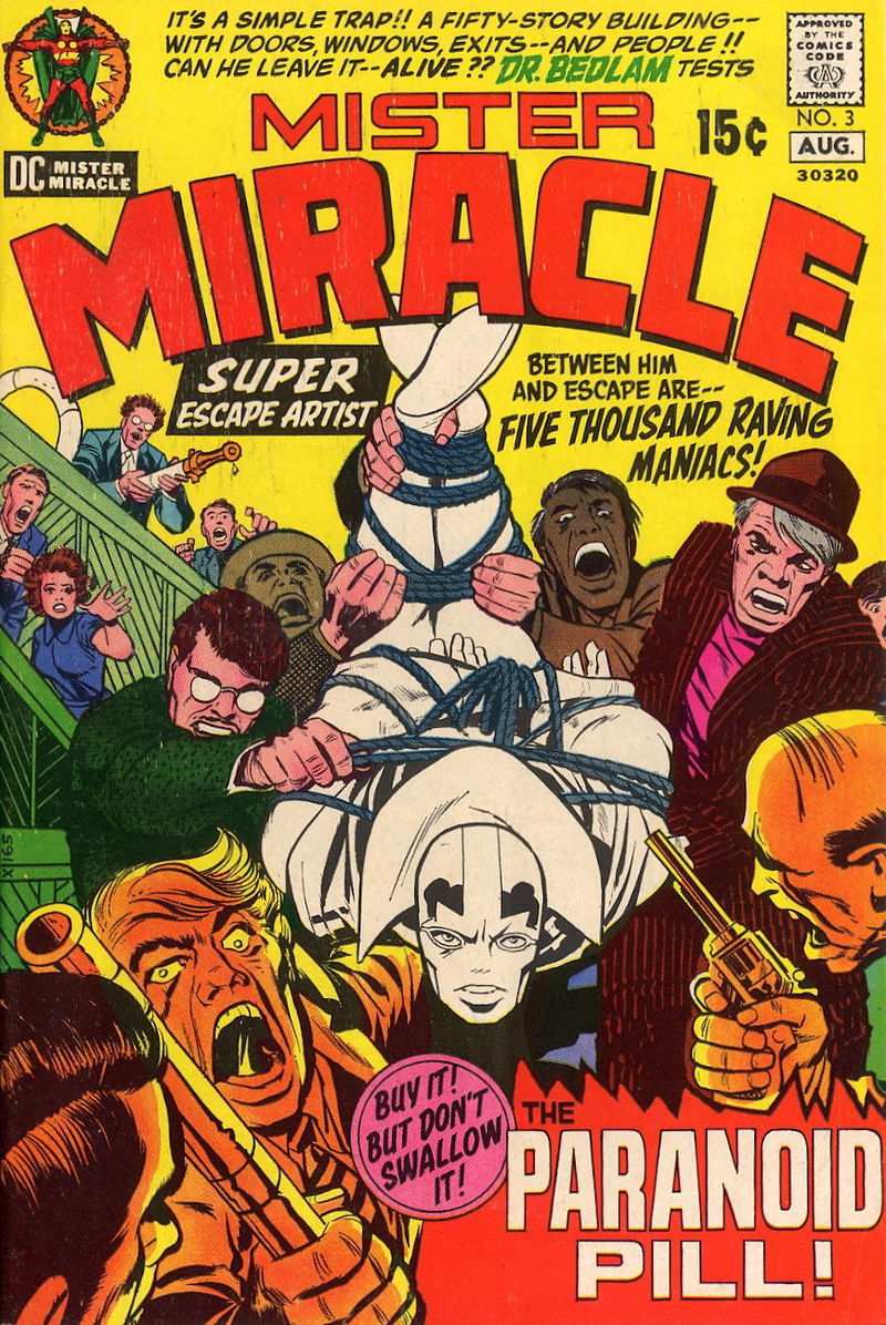 Mister Miracle (DC, 1971 series) #3 (July-August 1971)