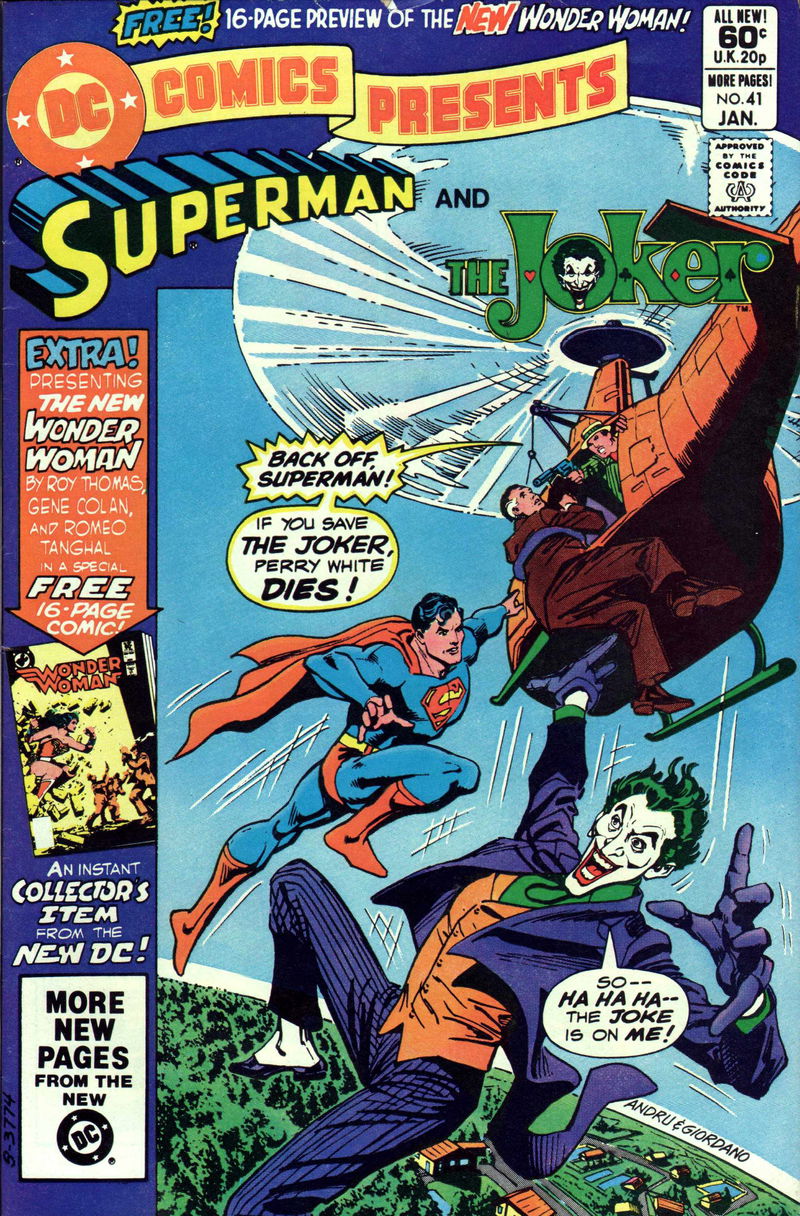 DC Comics Presents (DC, 1978 series) #41 (January 1982)