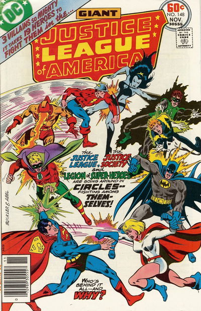 Justice League of America (DC, 1960 series) #148 November 1977