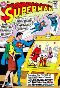 Superman (DC, 1939 series)  #162 (July 1963) — The Amazing Story of Superman-Red and Superman-Blue!