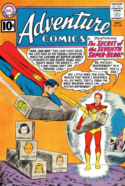 Adventure Comics  #290 (November 1961)