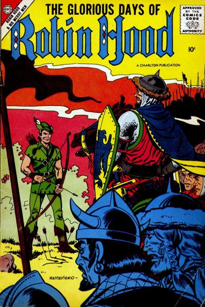 Robin Hood and His Merry Men (Charlton, 1956 series) #38 (August 1958)