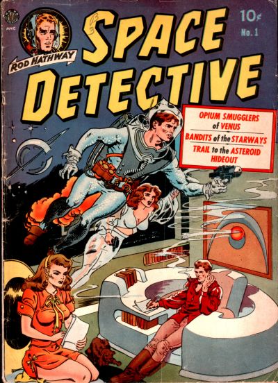 Space Detective  #1 (July 1951)