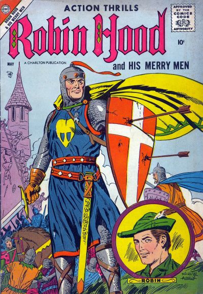 Robin Hood and His Merry Men (Charlton, 1956 series) #37 (May 1958)