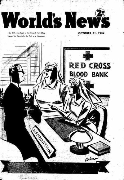 World's News  #2134 (31 October 1942)