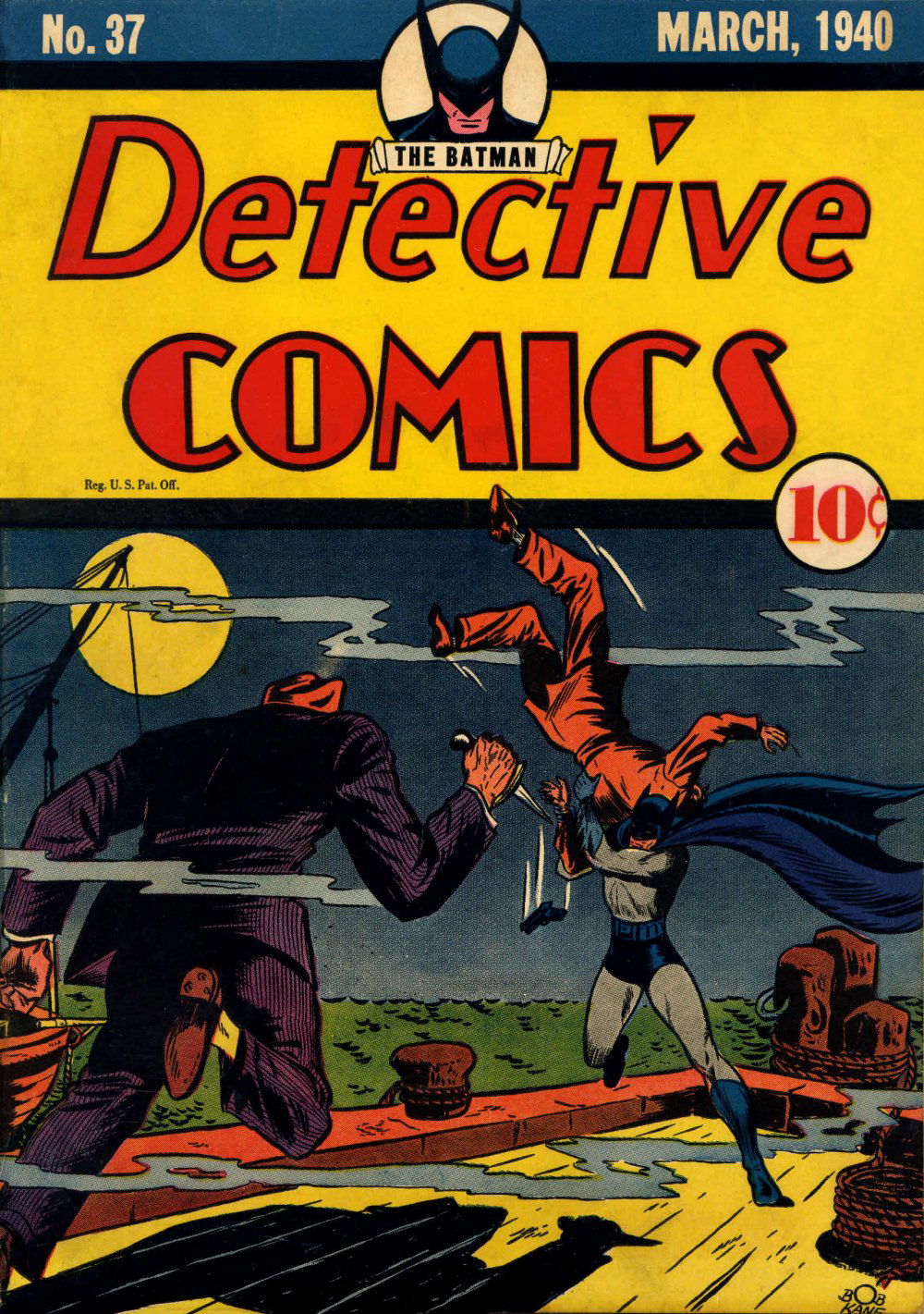 Detective Comics (DC, 1937 series) #37 (March 1940)