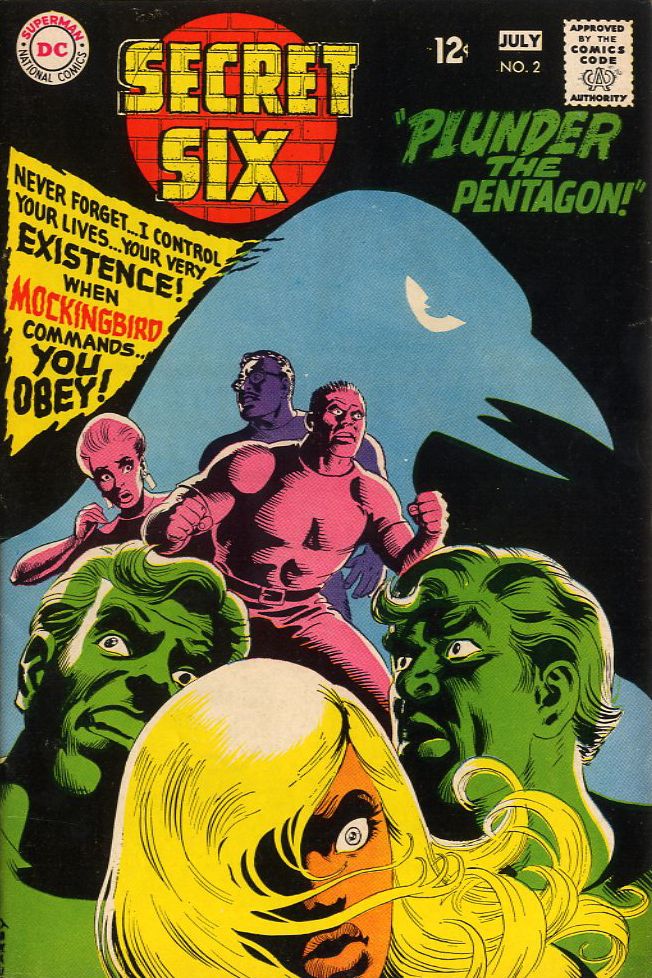 Secret Six (DC, 1968 series) #2 (June-July 1968)