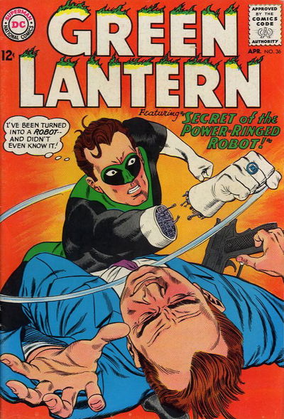 Green Lantern (DC, 1960 series) #36 April 1965