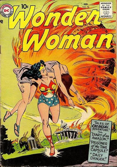 Wonder Woman (DC, 1942 series) #96 (February 1958)