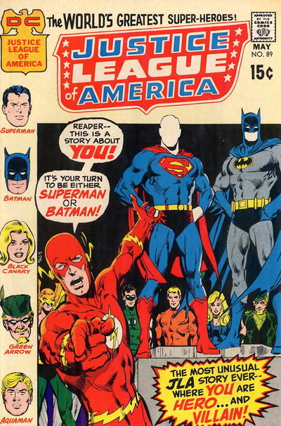 Justice League of America (DC, 1960 series) #89 May 1971