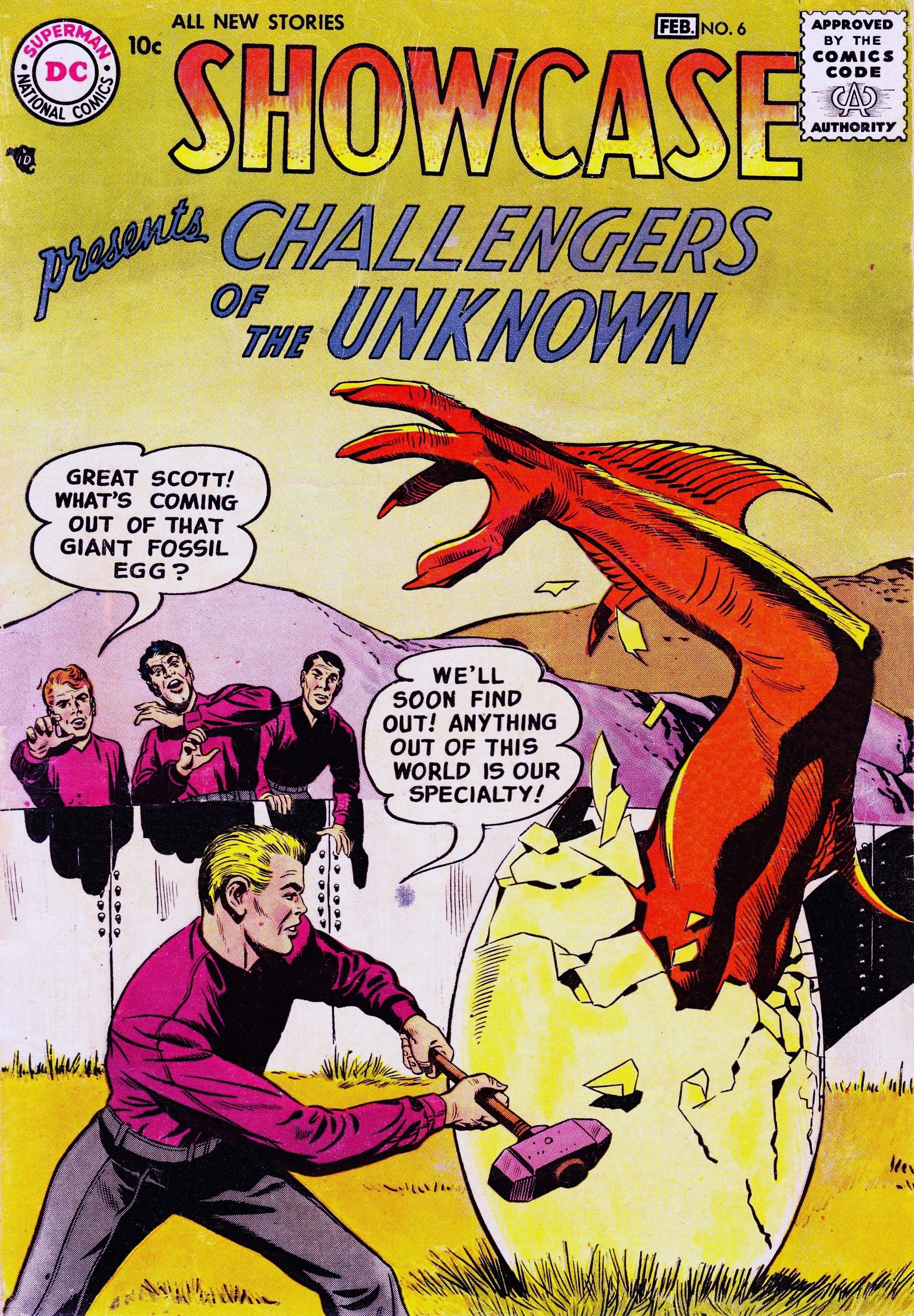 Showcase (DC, 1956 series) #6 (January-February 1957)
