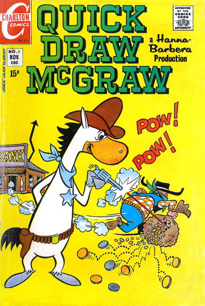 Quick Draw McGraw (Charlton, 1970 series) #1 (November 1970)