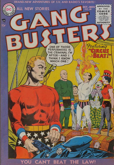 Gang Busters (DC, 1947 series) #48 October-November 1955