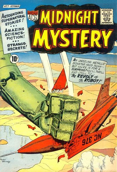 Midnight Mystery  #7 (October 1961)