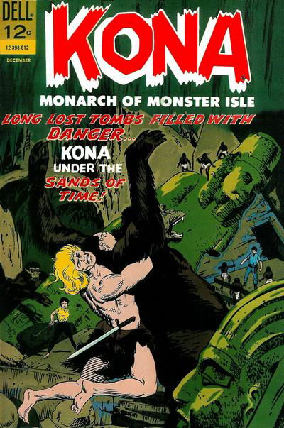 Kona (Dell, 1962 series) #20 December 1966