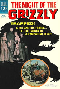 The Night of the Grizzly (Dell, 1966) #12-558-612