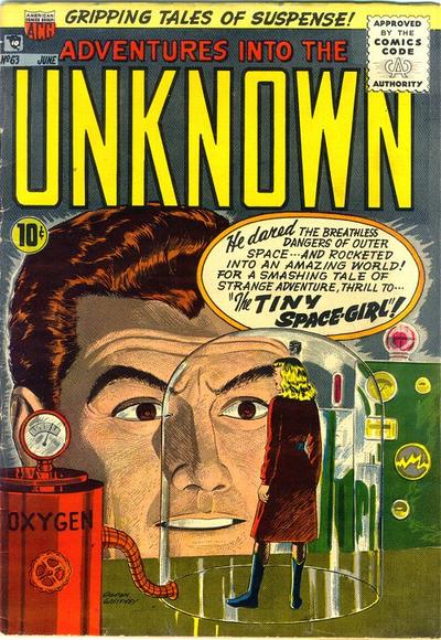 Adventures into the Unknown  #63 (May-June 1955)