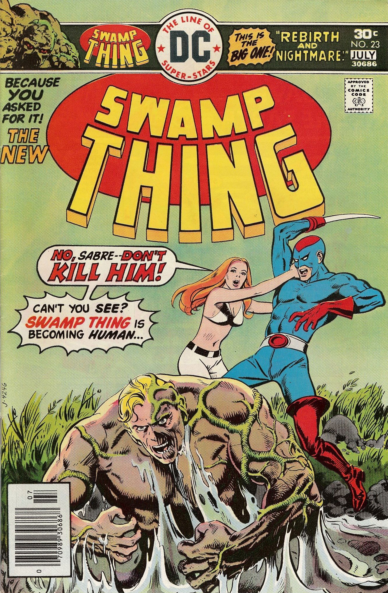 Swamp Thing (DC, 1972 series) #23 (June-July 1976)