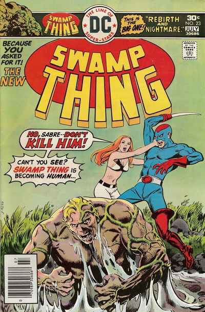 Swamp Thing (DC, 1972 series) #23 (June-July 1976)