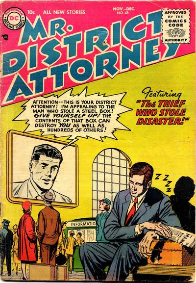 Mr. District Attorney (DC, 1948 series) #48 (November-December 1955)