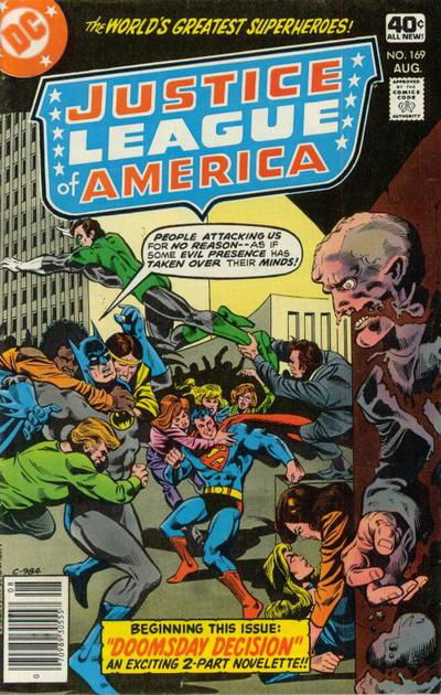 Justice League of America (DC, 1960 series) #169 August 1979