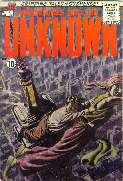 Adventures into the Unknown (ACG, 1948 series) #118 (August 1960)