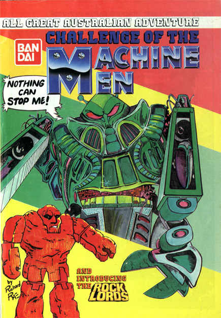 Challenge of the Machine Men (Bandai, 1986)  1986?