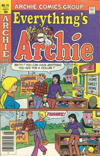 Everything's Archie (Archie, 1969 series)  #74 (May 1979) — No title recorded