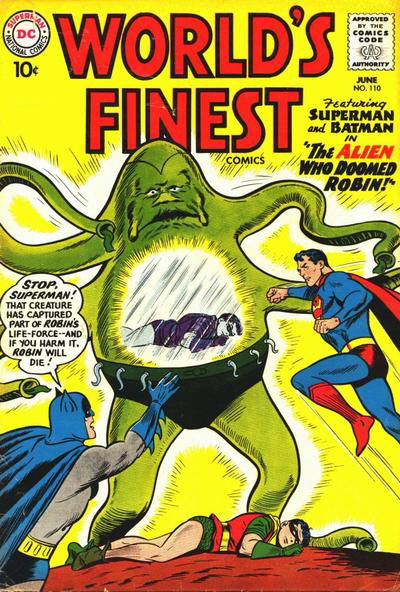 World's Finest Comics (DC, 1941 series) #110 June 1960