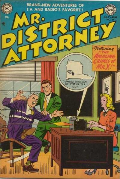 Mr. District Attorney (DC, 1948 series) #34 (July-August 1953)