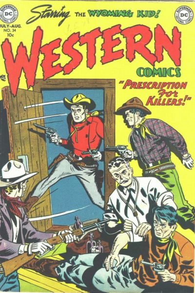 Western Comics (DC, 1948 series) #34 (July-August 1952)