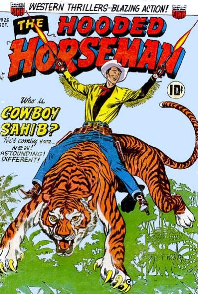 The Hooded Horseman  #25 (September-October 1952)