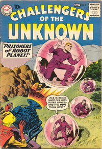 Challengers of the Unknown (DC, 1958 series)  #8 (June-July 1959)