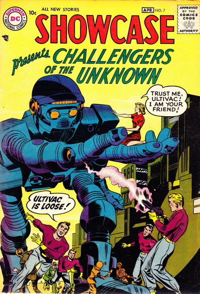 Showcase (DC, 1956 series) #7 March-April 1957