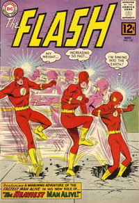 The Flash (DC, 1959 series)  #132 (November 1962) — The Heaviest Man Alive!